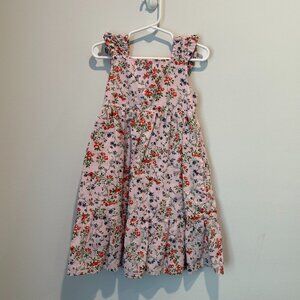 Nordstrom Floral Print Cotton Dress - 5T